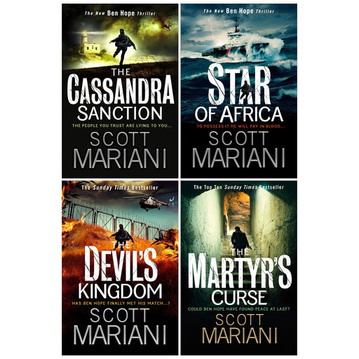 Ben Hope Thriller Series By Scott Mariani (Book 11-14) Collection 4 Books Set - Fiction - Paperback Fiction HarperCollins Publishers
