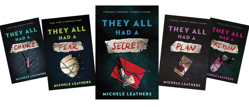 They All Had a Reason Series by Michele Leathers 5 Books Collection Set - Ages 13+ - Paperback