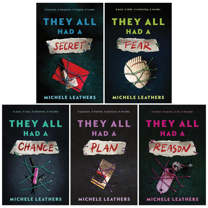They All Had a Reason Series by Michele Leathers 5 Books Collection Set - Ages 13+ - Paperback