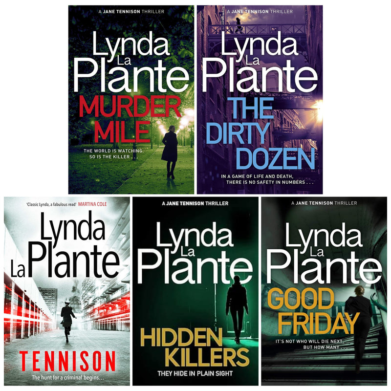 Jane Tennison Thrillers (Book 1-5) By Lynda La Plante 5 Books Collection Set - Fiction - Paperback