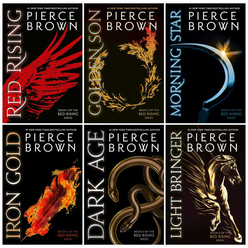 The Red Rising Series by Pierce Brown 6 Books Collection Set - Fiction - Paperback B2D DEALS Hachette