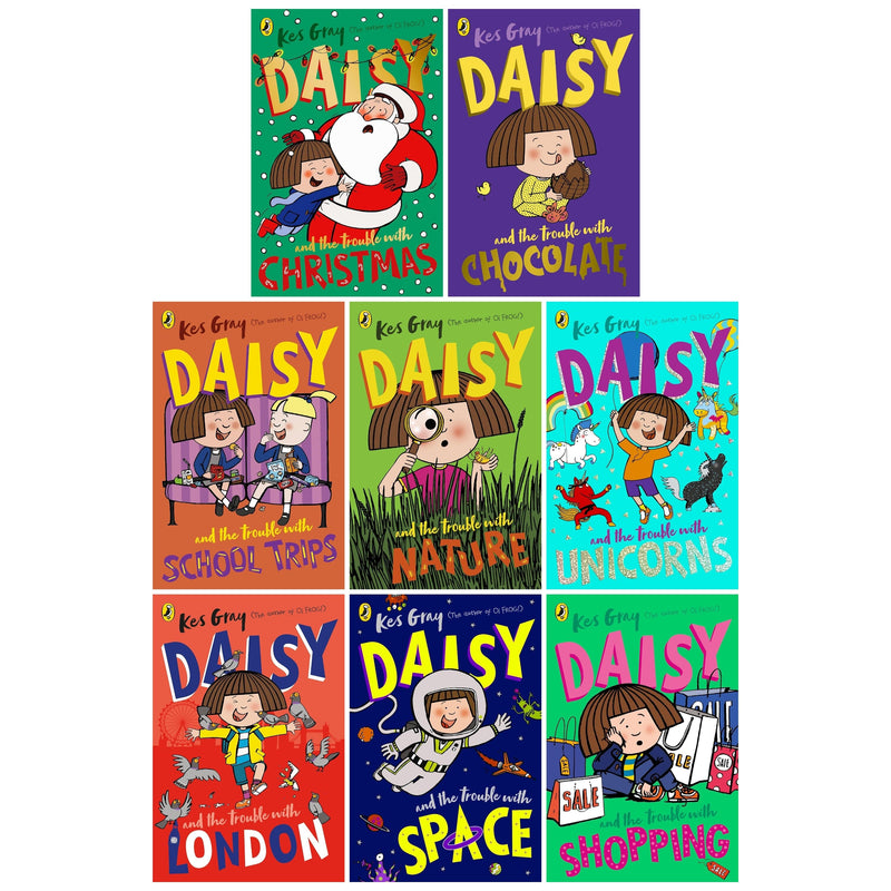 Daisy and the Trouble Series by Kes Gray Illustrated 8 Books Collection Set - Ages 5+ - Paperback 5-7 Penguin Random House