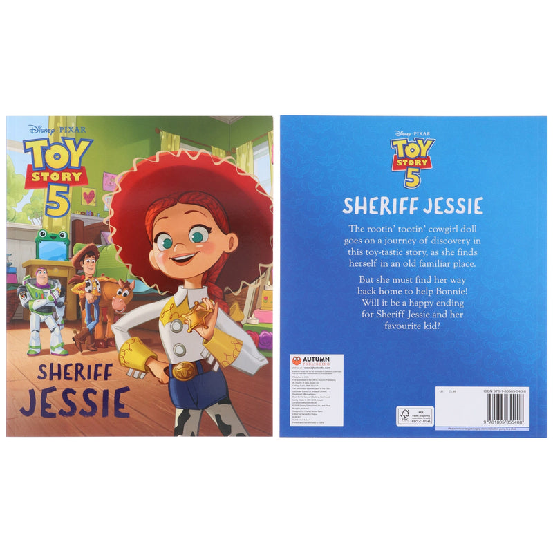 Disney Pixar Toy Story 5 Collection Illustrated 3 Books Set - Ages 3+ - Paperback 3-5 Autumn Publishing