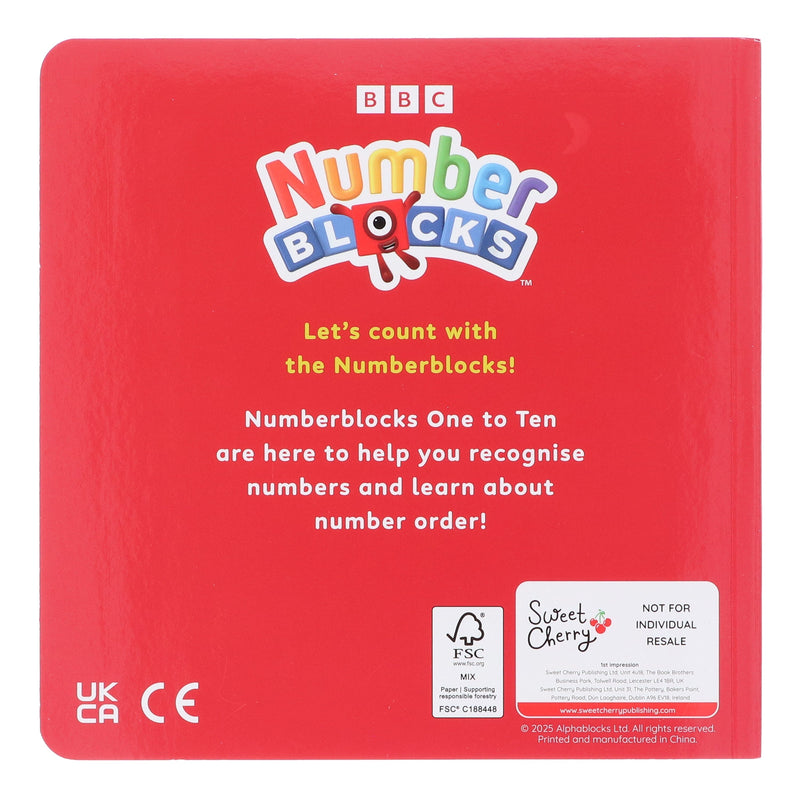 Numberblocks: First Numbers Jigsaw and Book: Learn to count with this Fun Numbers and Giant 36-piece jigsaw! - Ages 3+ - Board Book 3-5 Sweet Cherry Publishing