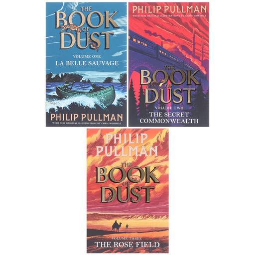 The Book of Dust (Vol 1-3) (His Dark Materials) by Philip Pullman Illustrated 3 Books Collection Set - Ages 12-17 - Paperback B2D DEALS Penguin Random House