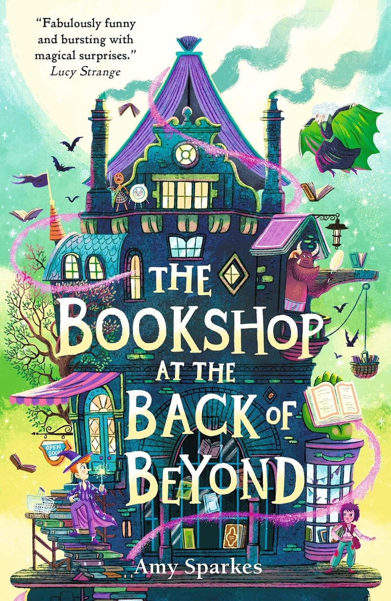 The Bookshop at the Back of Beyond by Amy Sparkes (The House at the Edge of Magic Series, Book 3) - Fiction - Paperback