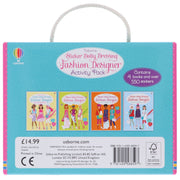 Usborne: Sticker Dolly Dressing Fashion Designer Activity Pack By Fiona Watt 4 Books Collection Box Set - Ages 7+ - Paperback 5-7 Usborne Publishing Ltd