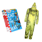 A Classic Case Of Dr. Seuss 10 Books Collection Set With Dr Seuss The Grinch Children's Costume 0-5 HarperCollins Publishers
