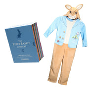 Peter Rabbit Library 10 Books Collection Box Set by Beatrix Potter With Peter Rabbit Classic Costume 5-7 Penguin Random House