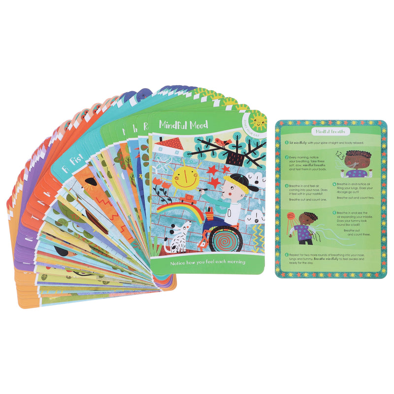 Mindful Kids: 50 Mindfulness Activities for Kindness, Focus and Calm by Whitney Stewart - Ages 4+ - Activity Card 3-5 Barefoot Books Ltd