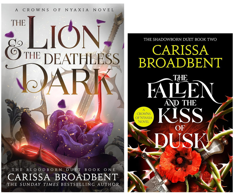 Crowns of Nyaxia Series (Book 4&5) by Carissa Broadbent 2 Books Collection Set - Fiction - Paperback/Hardback