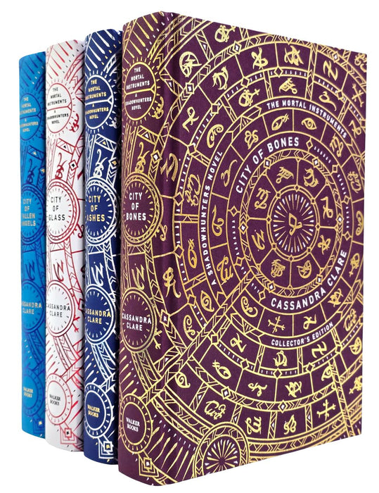 The Mortal Instruments by Cassandra Clare (A Shadowhunters Novel) 4 Book Collector's Edition Set - Ages 14+ - Hardback Fiction Walker Books Ltd