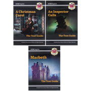 CGP GCSE English Literature Text Guide Collection 3 Books Set - Paperback (Includes Online Edition & Quizzes) Young Adult Coordination Group Publications Ltd (CGP)