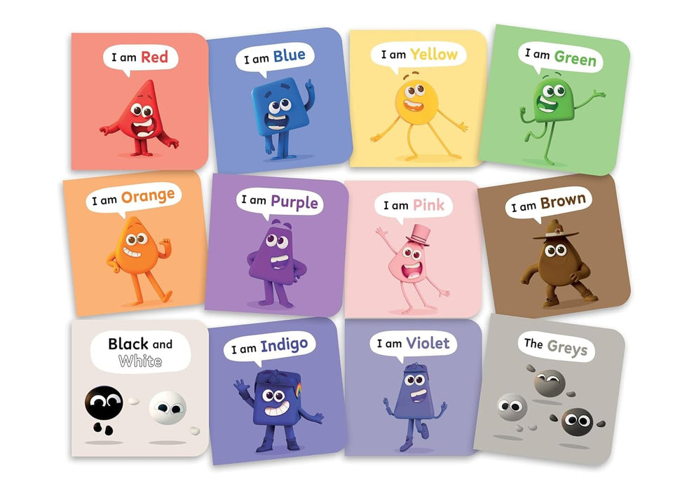 A Case of Numberblocks, Alphablocks & Colourblocks 36 Mini Books Collection Set - Ages 0-5 - Board Book 0-5 Sweet Cherry Publishing