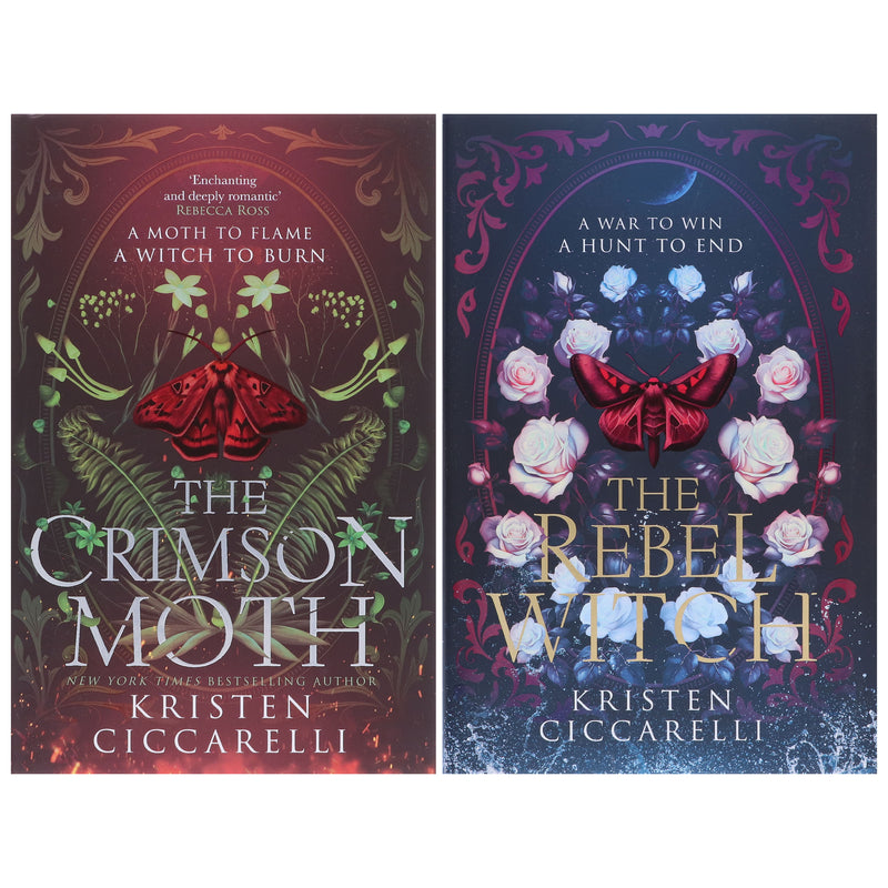 The Crimson Moth Series (Heartless Hunter) by Kristen Ciccarelli 2 Books Collection Set - Fiction - Paperback