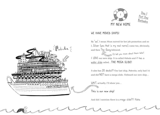 Cruise Ship Kid Series by Emma Swan Illustrated 2 Books Collection Set - Ages 8+ - Paperback 7-9 Usborne Publishing Ltd