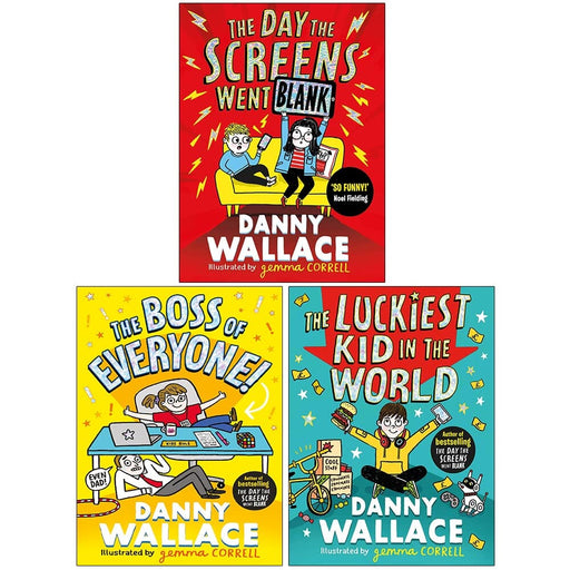 Danny Wallace 3 Books Collection Set - Ages 8-11 - Paperback 9-14 Simon & Schuster