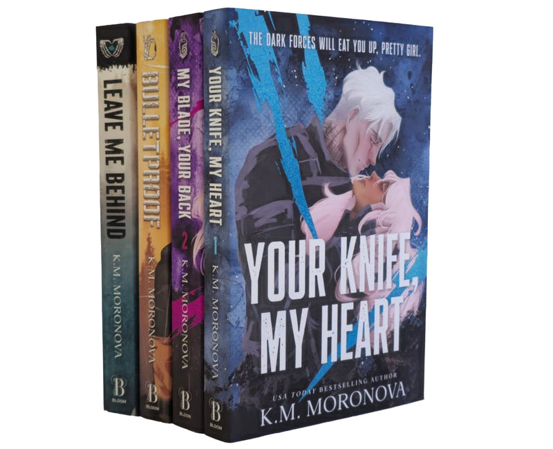 Dark Forces Series by K.M. Moronova 4 Books Collection Set - Fiction - Paperback Fiction Sourcebooks