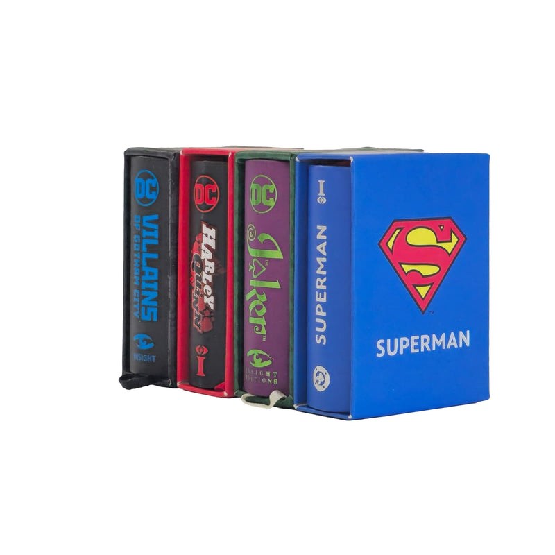 DC Comics Tiny Collection 4 Tiny Books Set - Fiction - Hardback Fiction Insight Editions