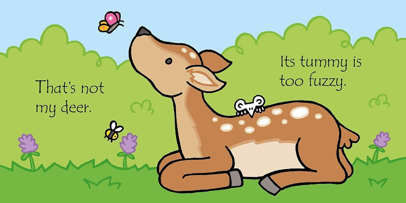 That's not my deer... by Fiona Watt (Usborne Touchy-Feely Books) - Ages 0-2 - Sprayed Edges Board Book 0-5 Usborne Publishing Ltd