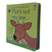 That's not my deer... by Fiona Watt (Usborne Touchy-Feely Books) - Ages 0-2 - Sprayed Edges Board Book 0-5 Usborne Publishing Ltd