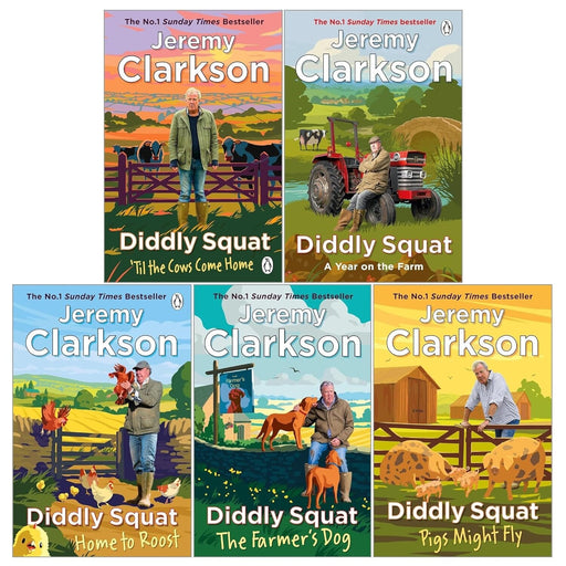 Diddly Squat Series By Jeremy Clarkson: 5 Books Collection Set - Fiction - Paperback Fiction Penguin Random House