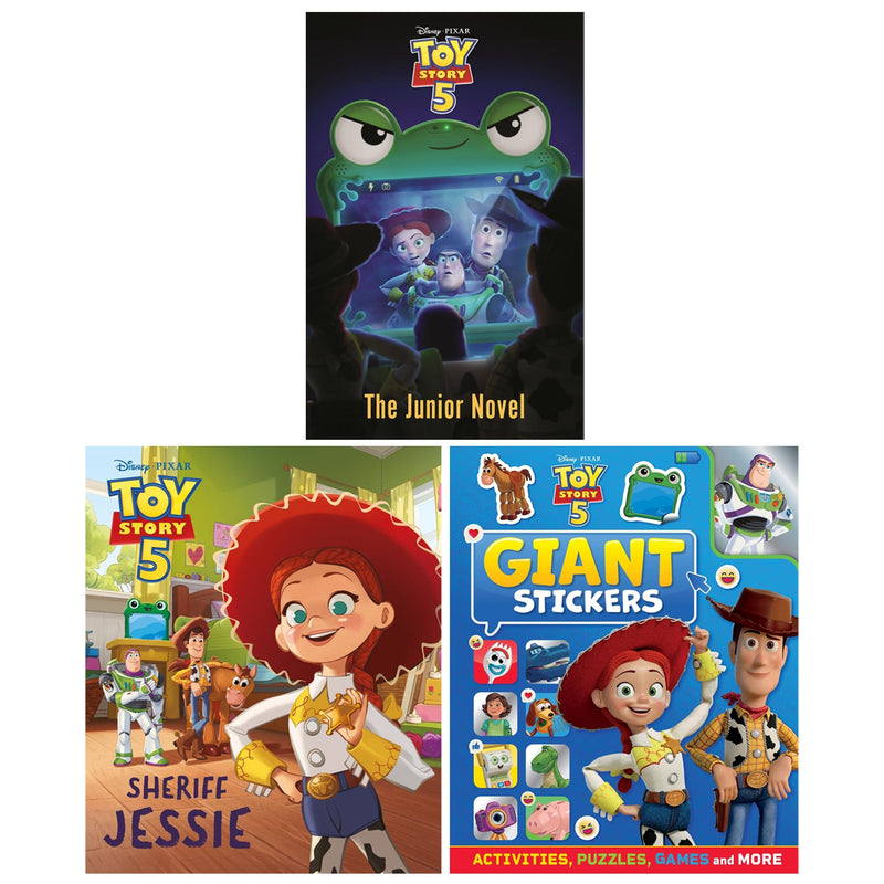 Disney Pixar Toy Story 5 Collection Illustrated 3 Books Set - Ages 3+ - Paperback 3-5 Autumn Publishing