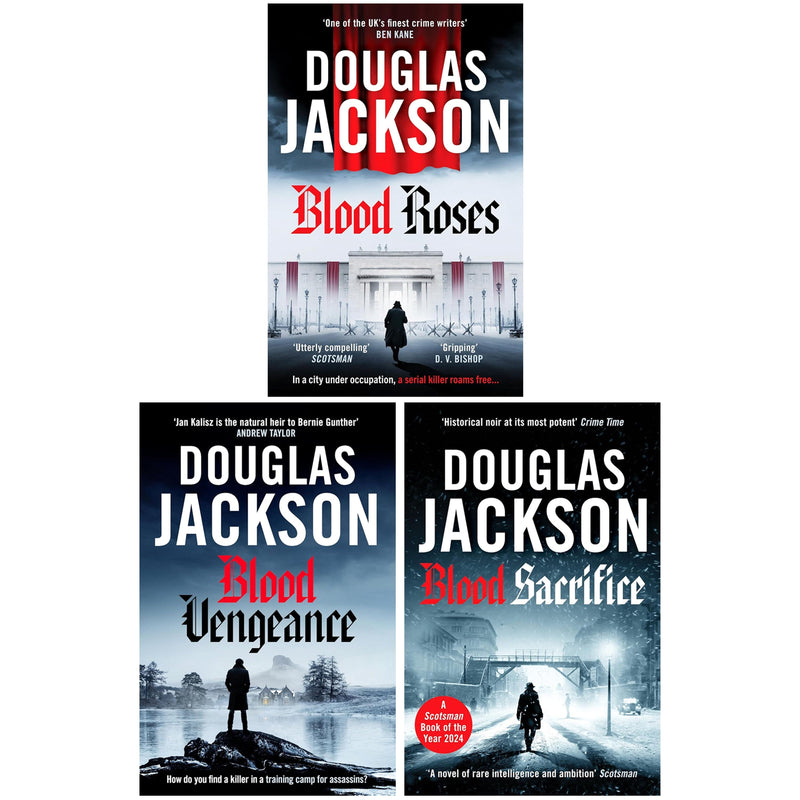 The Warsaw Quartet Series by Douglas Jackson 3 Books Collection Set - Fiction - Paperback Fiction Canelo