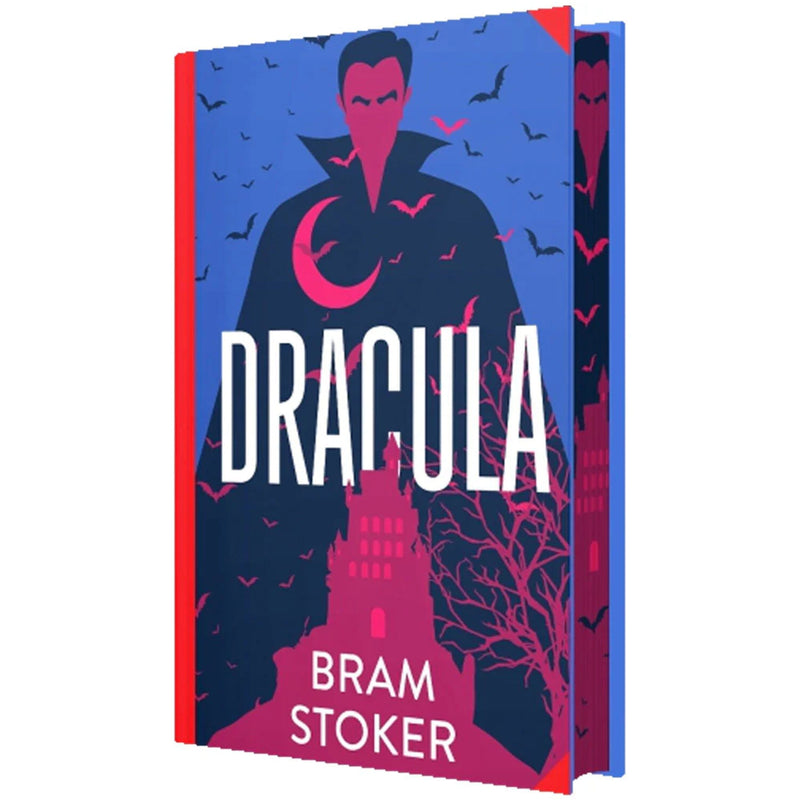 Dracula by Bram Stoker - Fiction - Sprayed Edges Hardback Fiction Wilco Books