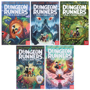 Dungeon Runners Series By Kieran Larwood: Illustrated 5 Books Collection Set - Ages 7-9 - Paperback 7-9 Nosy Crow Ltd
