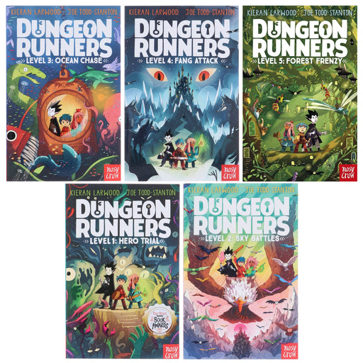 Dungeon Runners Series By Kieran Larwood: Illustrated 5 Books Collection Set - Ages 7-9 - Paperback 7-9 Nosy Crow Ltd