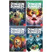 Dungeon Runners Series By Kieran Larwood: Illustrated 4 Books Collection Set - Ages 7-9 - Paperback 7-9 Nosy Crow Ltd