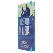 Three Men In A Boat by Jerome K. Jerome - Fiction - Sprayed edges Hardback Fiction Wilco Books