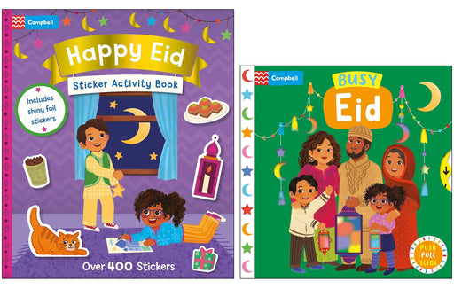 Eid Celebration Collection (Happy Eid & Busy Eid) 2 Books Set - Ages 0-5 - Paperback/Board Book 0-5 Campbell Books