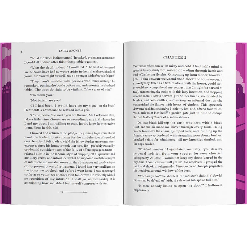 Wuthering Heights by Emily Bronte - Fiction - Sprayed Edge Hardback