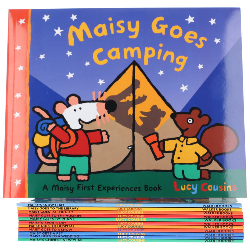 Maisy Mouse First Experiences (Set 2) By Lucy Cousins 12 Books Children Collection Set - Ages 2-5 - Paperback 0-5 Walker Books Ltd