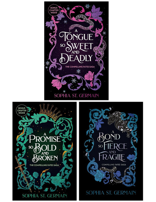 The Compelling Fates Saga by Sophia St. Germain 3 Books Collection Set - Fiction - Paperback Fiction Hachette