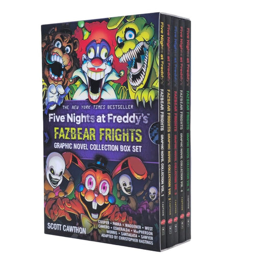 Five Nights at Freddy's: Fazbear Frights by Scott Cawthon 5 Graphic Novels Box Set - Ages 12+ - Paperback Graphic Novels Scholastic