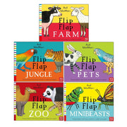 Axel Scheffler's Flip Flap Series (Set 1) 5 Books Collection Set - Ages 2+ - Hardback 0-5 Nosy Crow Ltd