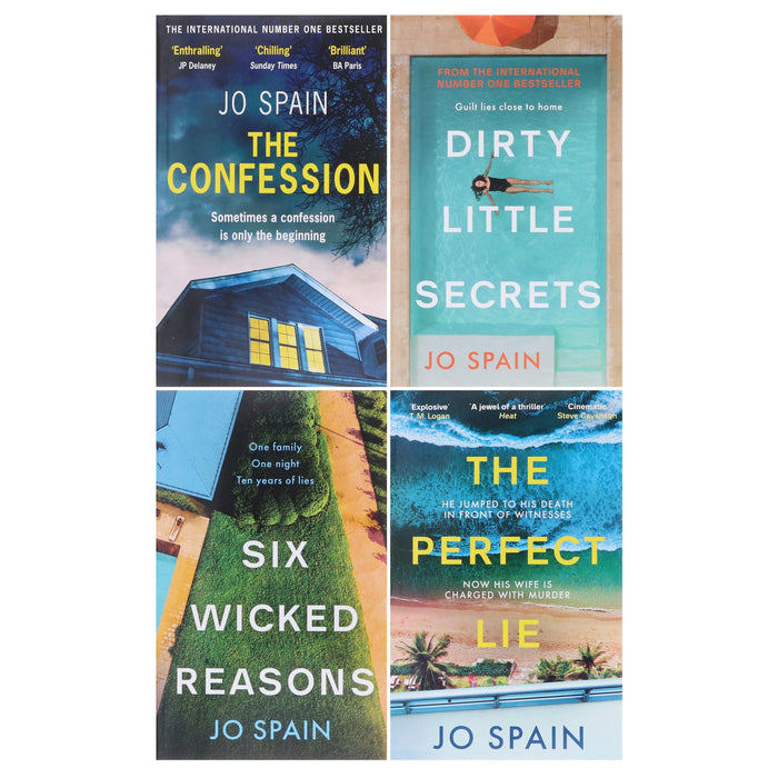 Jo Spain Novels 4 Book Collection Set - Fiction - Paperback Fiction Hachette