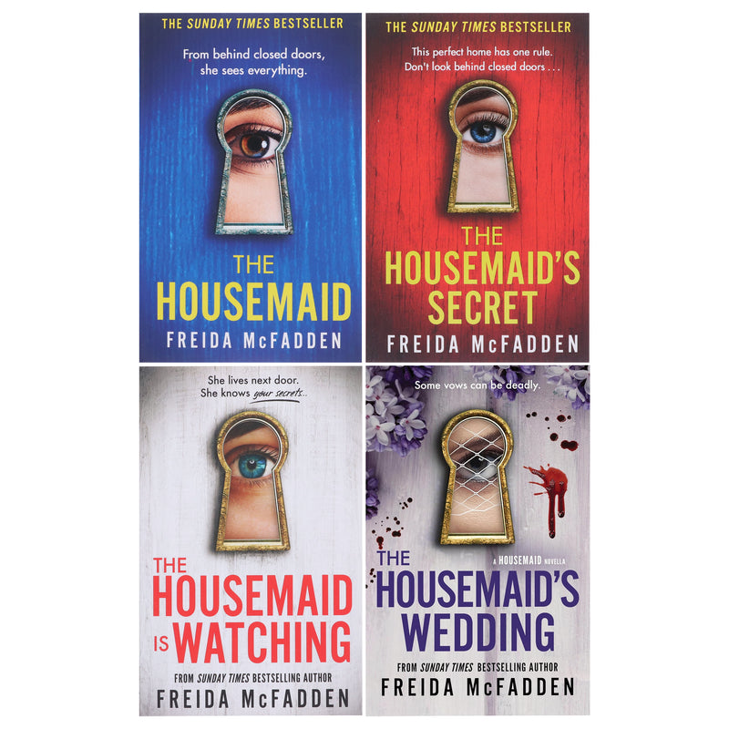 The Housemaid Series By Freida McFadden 4 Books Collection Set - Fiction - Paperback