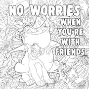Disney: Colourmania Besties with 7 felt-tip pens to use inside - Ages 4-6 - Paperback 3-5 Autumn Publishing