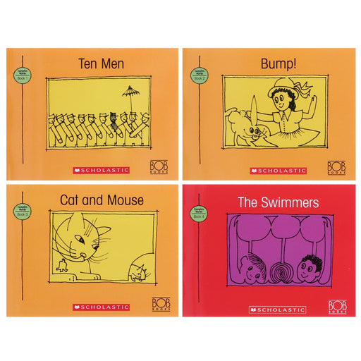 Bob Books Set 4: Complex Words (Stage 3: Developing Reader) 8 Books Collection Set - Ages 4+ - Paperback 0-5 Scholastic