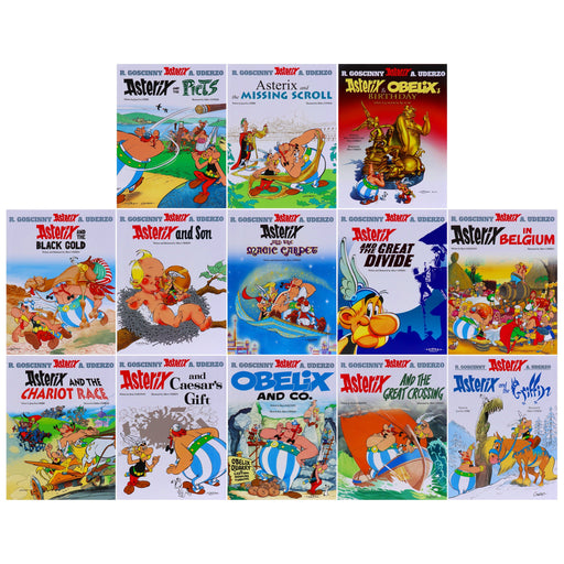 Asterix by Goscinny & Uderzo: Books 1-39 Complete Collection Set - Ages 6-11 - Paperback 7-9 Hachette Children's Group