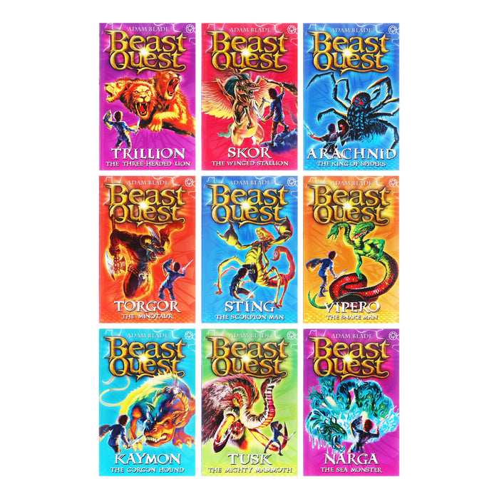 Beast Quest The Hero Series 1, 2 and 3 Collection 18 Books Box Set By Adam Blade - Ages 6+ - Paperback B2D DEALS Orchard Books