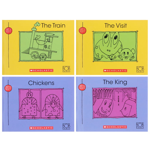 Bob Books Set 5: Long Vowels (Stage 3: Developing Readers) 8 Books Collection Set - Ages 4+ - Paperback 0-5 Scholastic