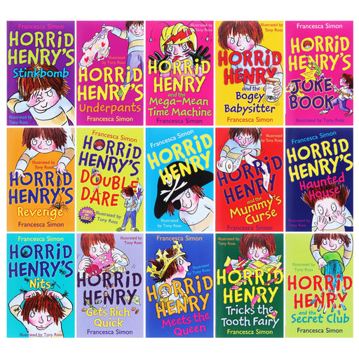 Horrid Henry by Francesca Simon: The Complete Story Collection 30 Books Box Set - Ages 6-11 - Paperback 7-9 Orion Children's Books