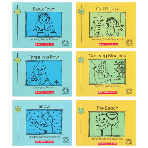 My First Bob Books: Pre-Reading Skills (Stage: Reading Readiness) 12 Books Collection Set By Scholastic - Ages 3-6 - Paperback 0-5 Scholastic