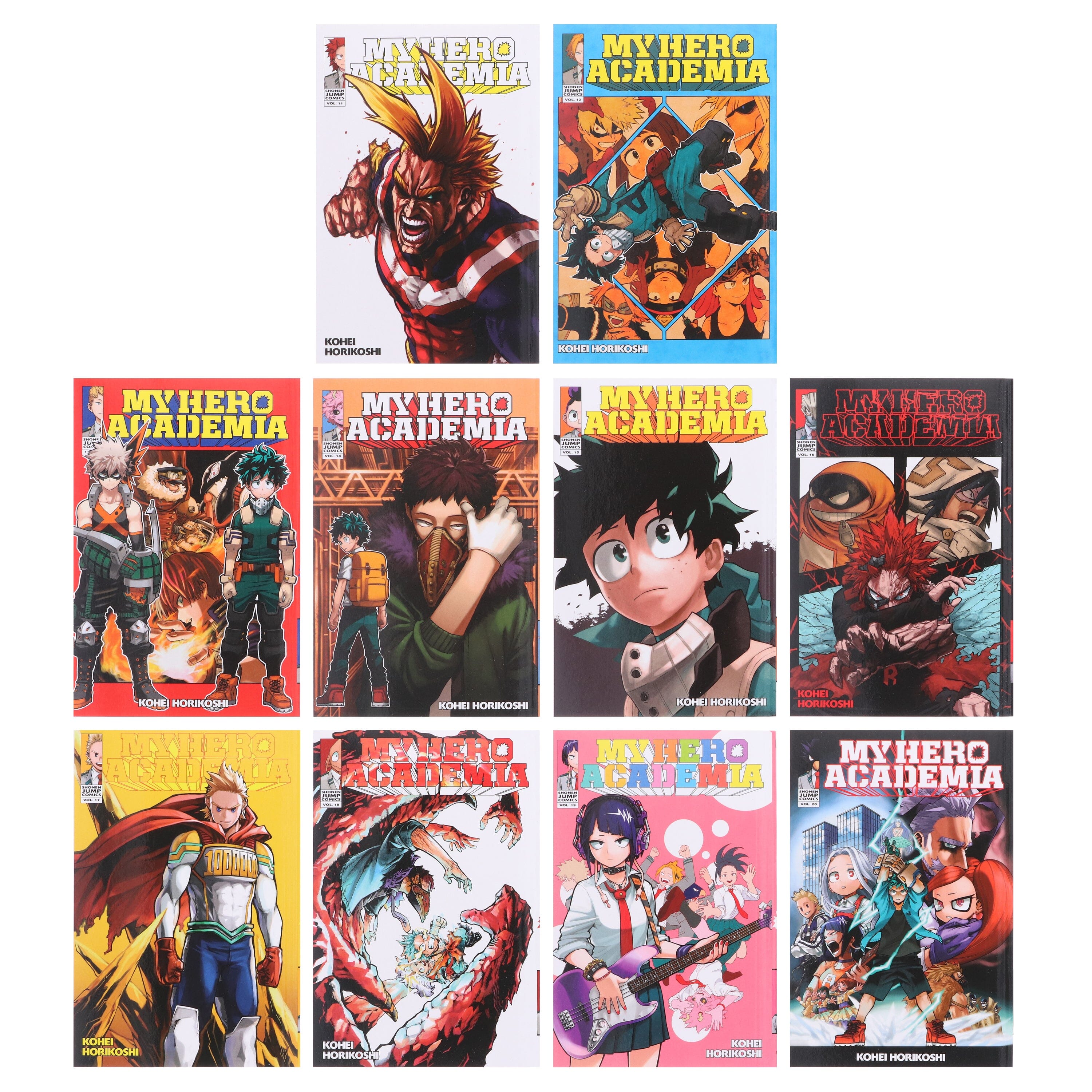 My Hero Academia by Kohei Horikoshi: Vol. 1-20 Box Set - Ages 14+