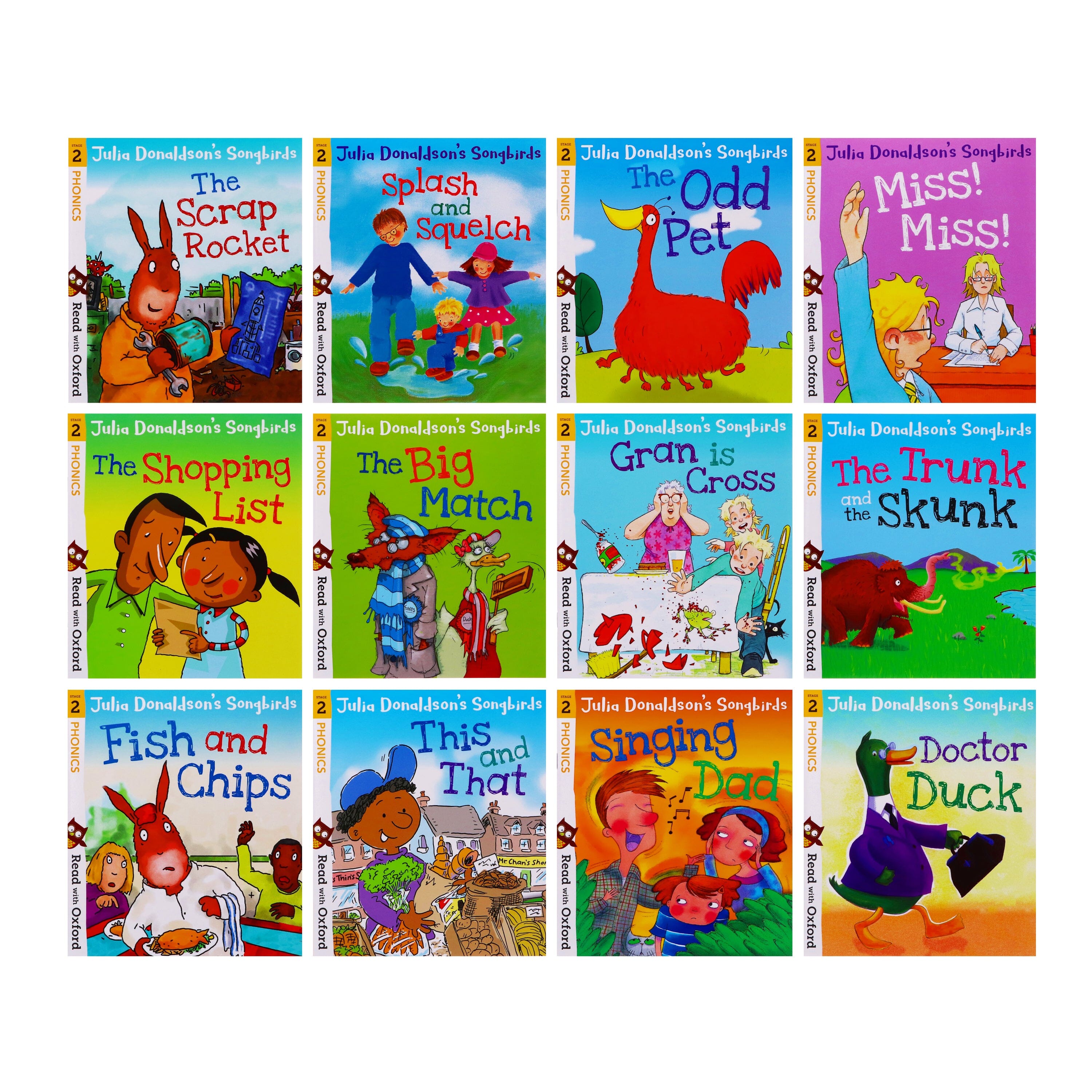 Julia Donaldson's Songbirds with Oxford Phonics — Books2Door